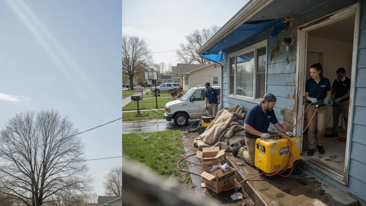Basement Flood Cleanup in Parksville, KY near me
